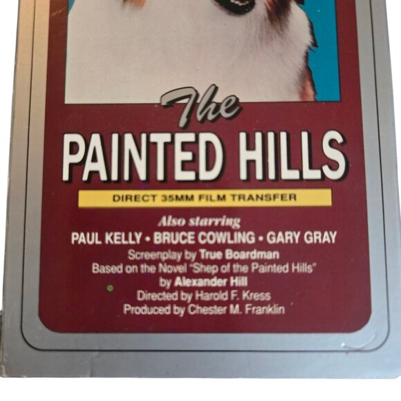 Lassie The Painted Hills VHS Collectors Edition 1989 Color Family Movie - Picture 11 of 11